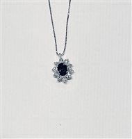 Collana VP Gioielli Donna in Oro Zaffiro 0.50 Ct COOR-135-73 - COOR-135-73